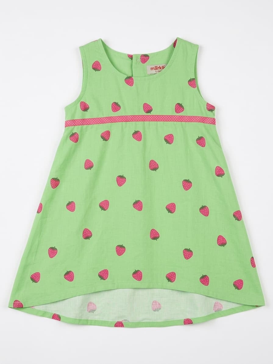 Sleeveless A-line Dress