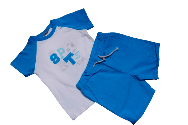 Raglan T-Shirt & Shorts Set